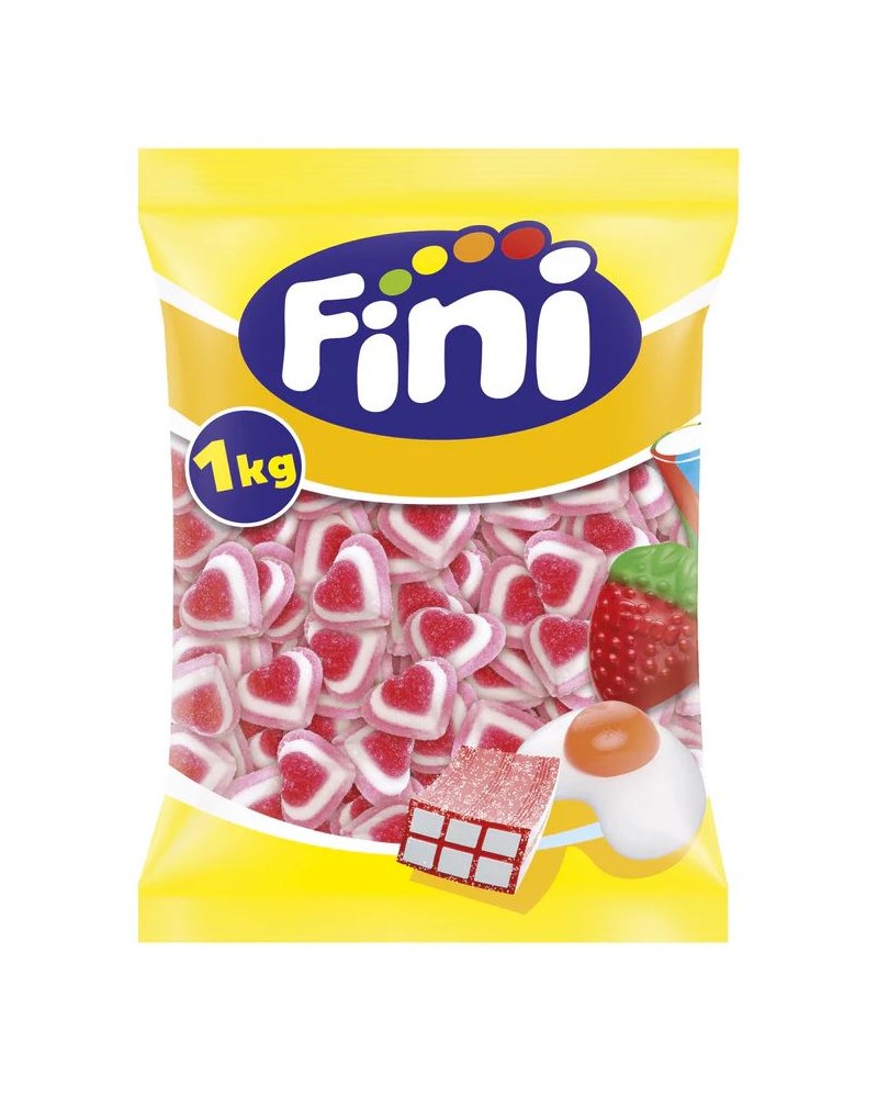Gominola Corazon Tricolor 1 kg Fini