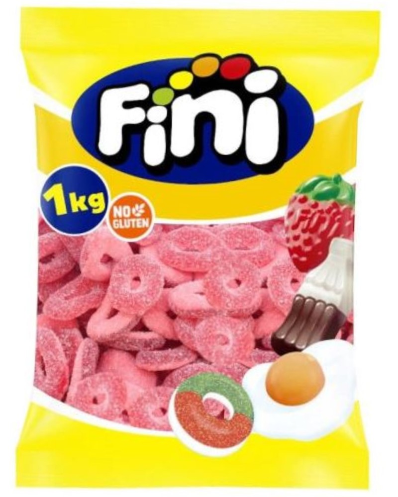 Gominola Aros Fresa Pica 1 kg Fini