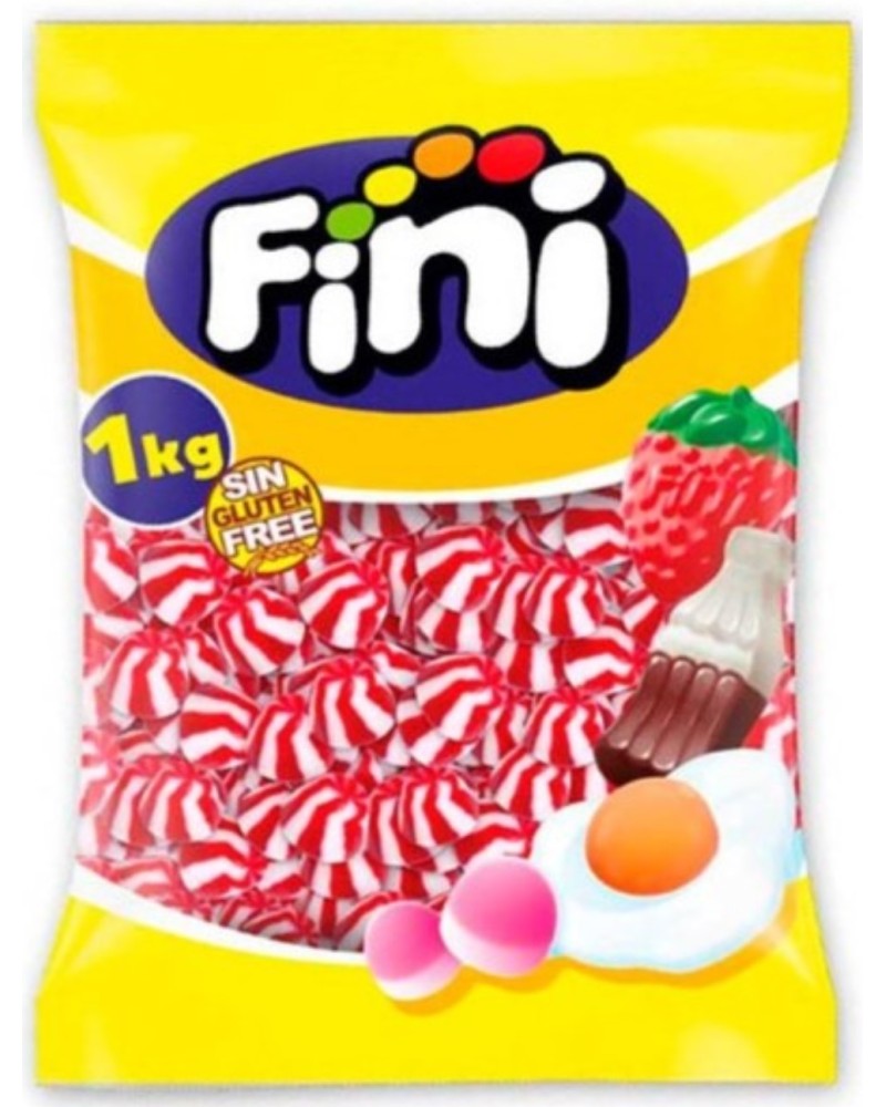 Gominola Besos Twisty 1 kg Fini