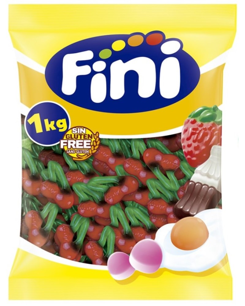 Gominola Cerezas Brillo 1 kg Fini