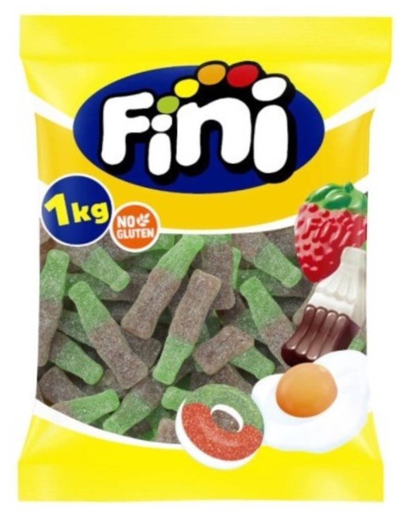 Gominola Cola Azucar Grande 1 kg Fini