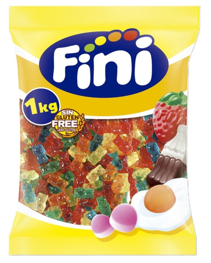 Gominola Ositos Pequeños Brillo 1 kg Fini