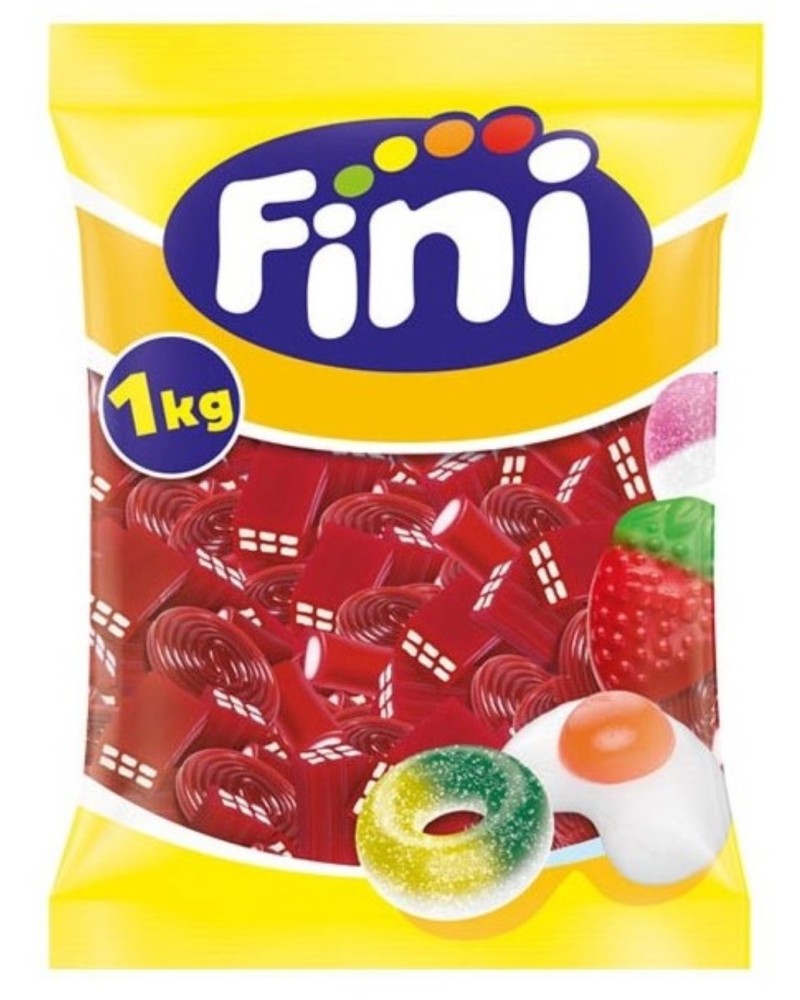 Gominola Sensation Red Mix 1 kg Fini