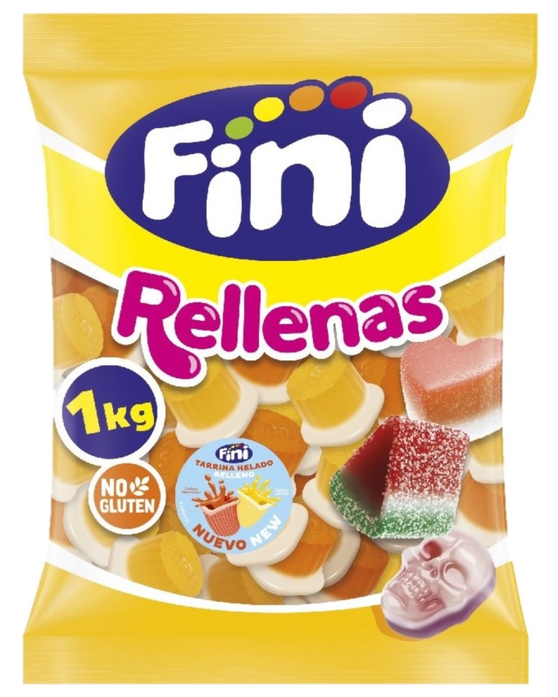 Gominola Rellenas Tarrina Helado 1kg Fini