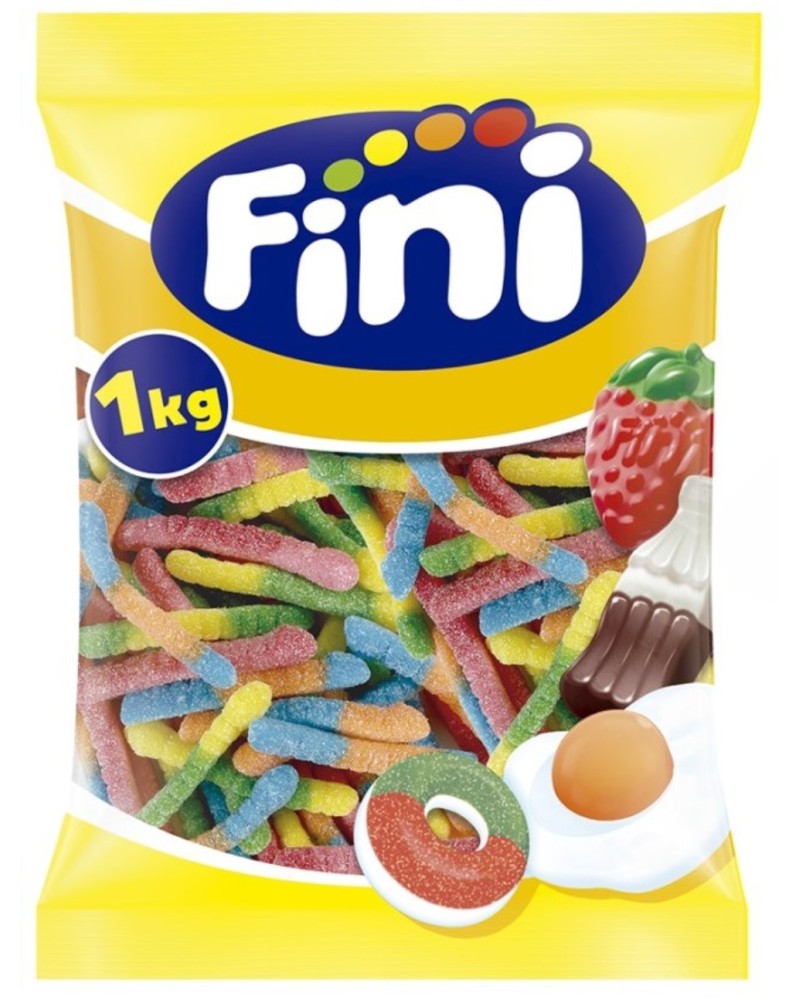Gominola Gusanos Pica 1 kg Fini